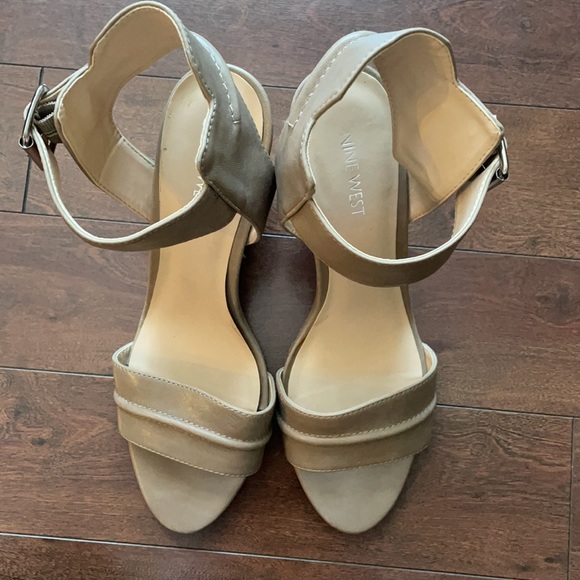 Nine West Wedge Sandals - Picture 2 of 6